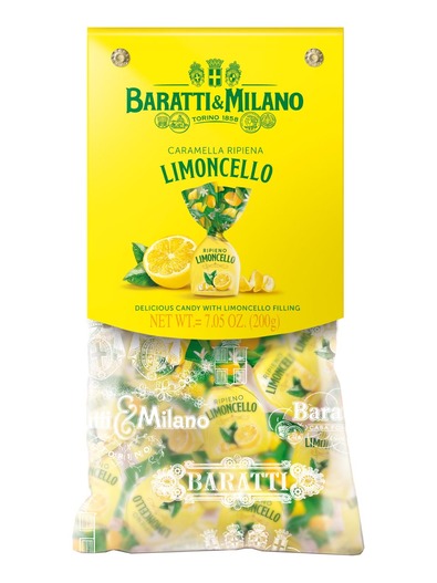 Baratti & Milano Limoncello filling Candy bag 200g