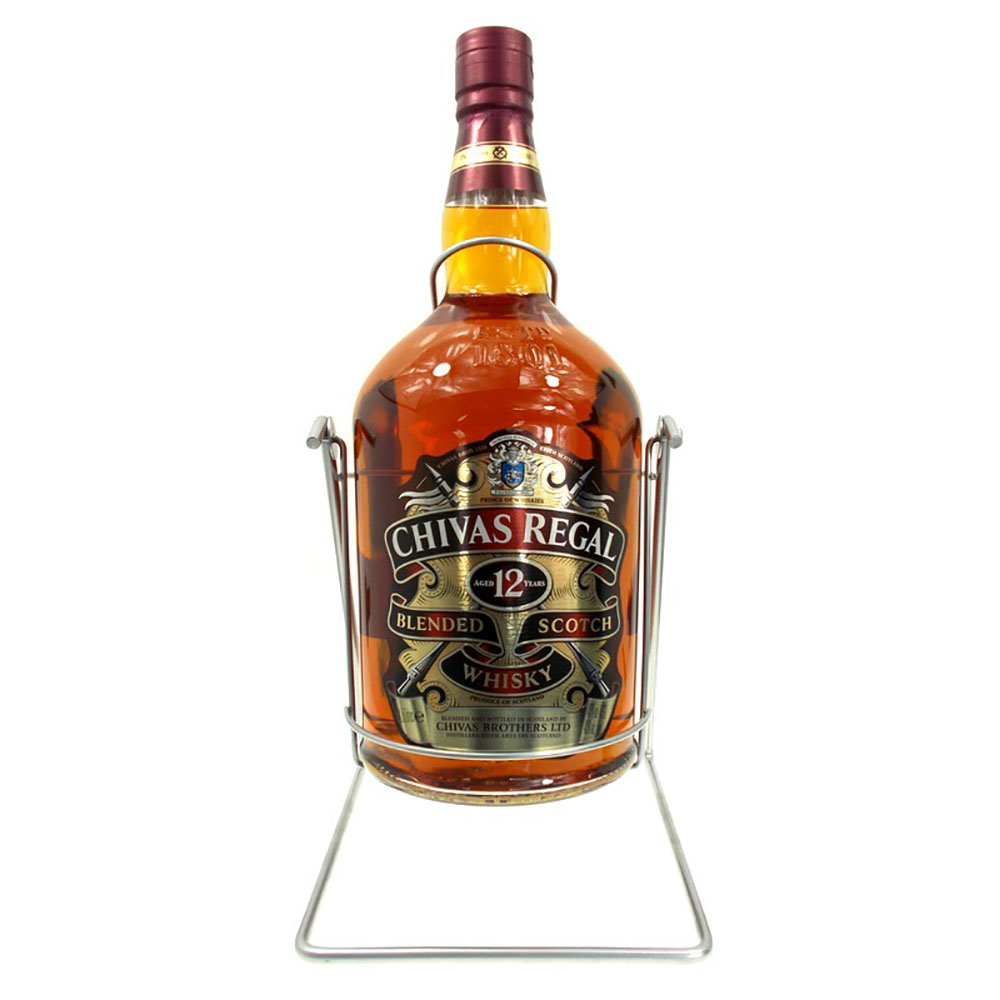 Chivas Regal 12 years 4.5 liters with Cradle 40% vol. Chivas Regal 12 years 4.5 liters with Cradle 40% vol.