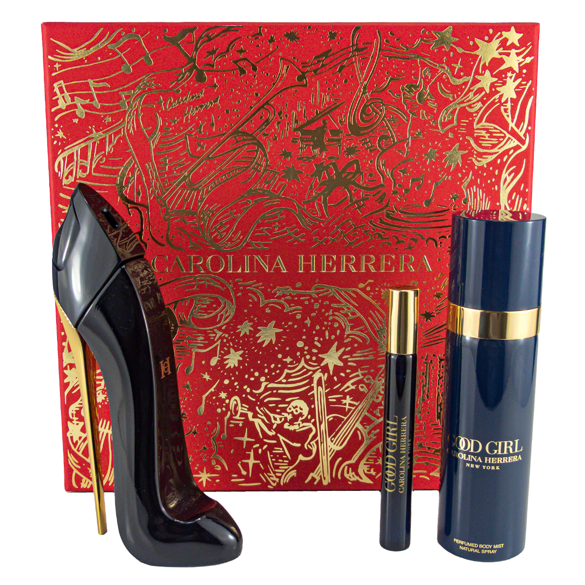 Carolina Herrera Good Girl Geschenkset EdP 50ml+ 10ml +100ml  Bodymist
