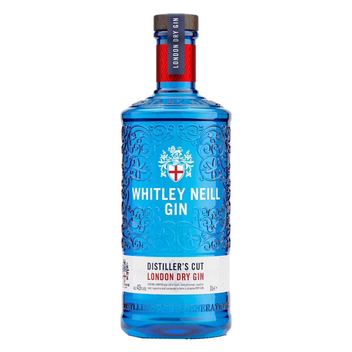 Whitley Neill Distiller's Cut London Dry Gin 1 Liter 41,3%vol.