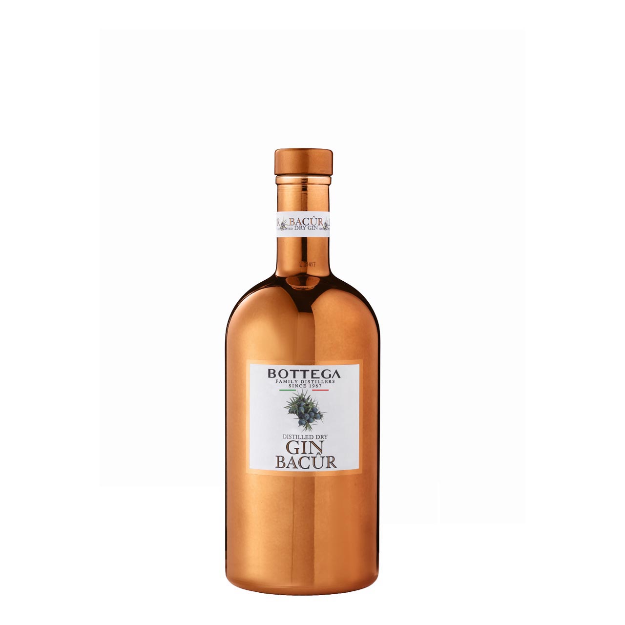 Bottega Bacur Gin 1 Liter 40%vol.