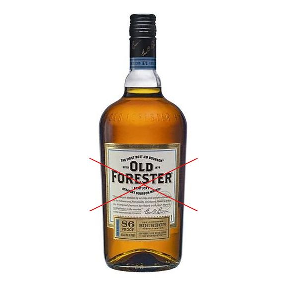 Special item-Old Forester Bourbon 43% vol. 1 Liter