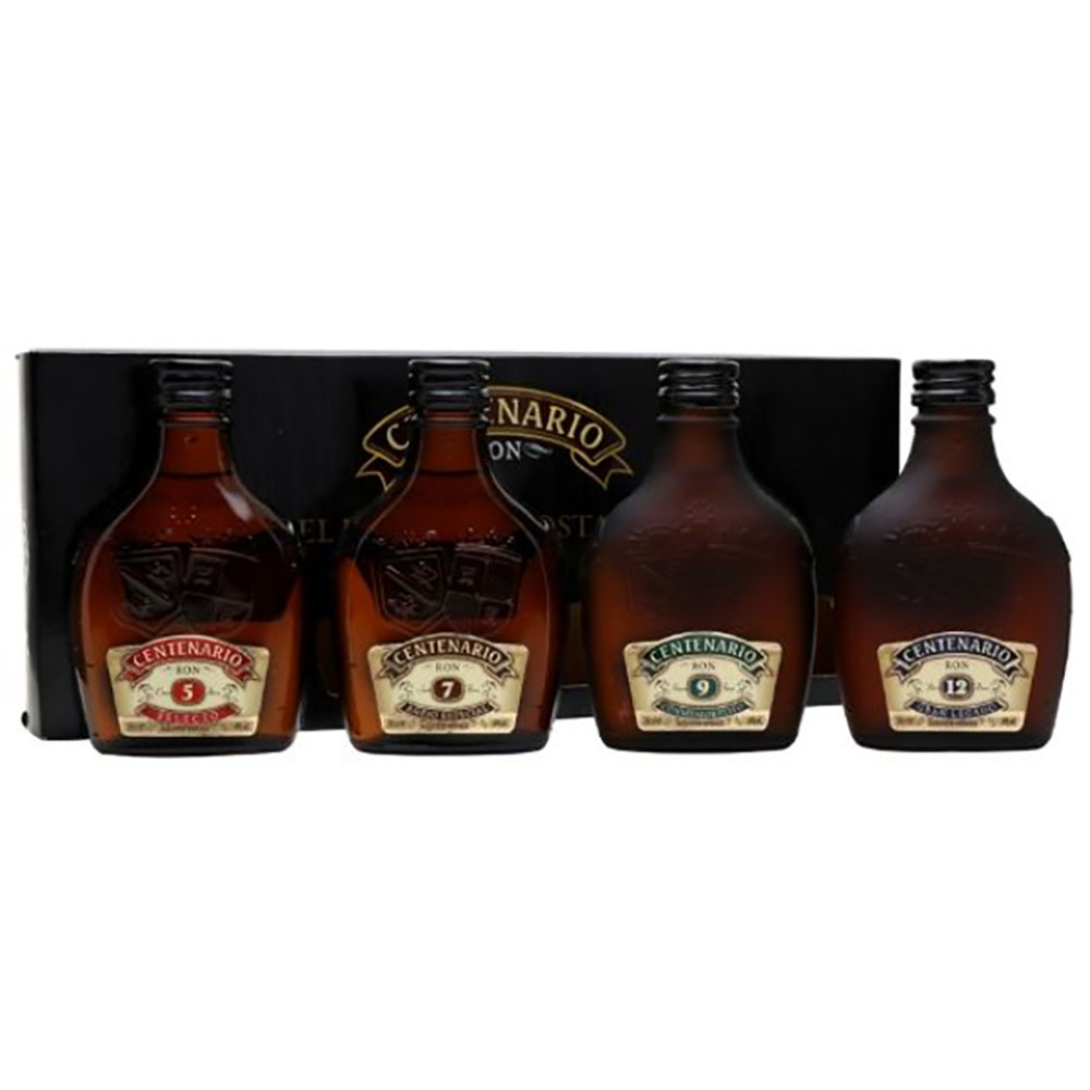 Ron Centenario Tasting Set 40%vol. 4x 0,2 Liter