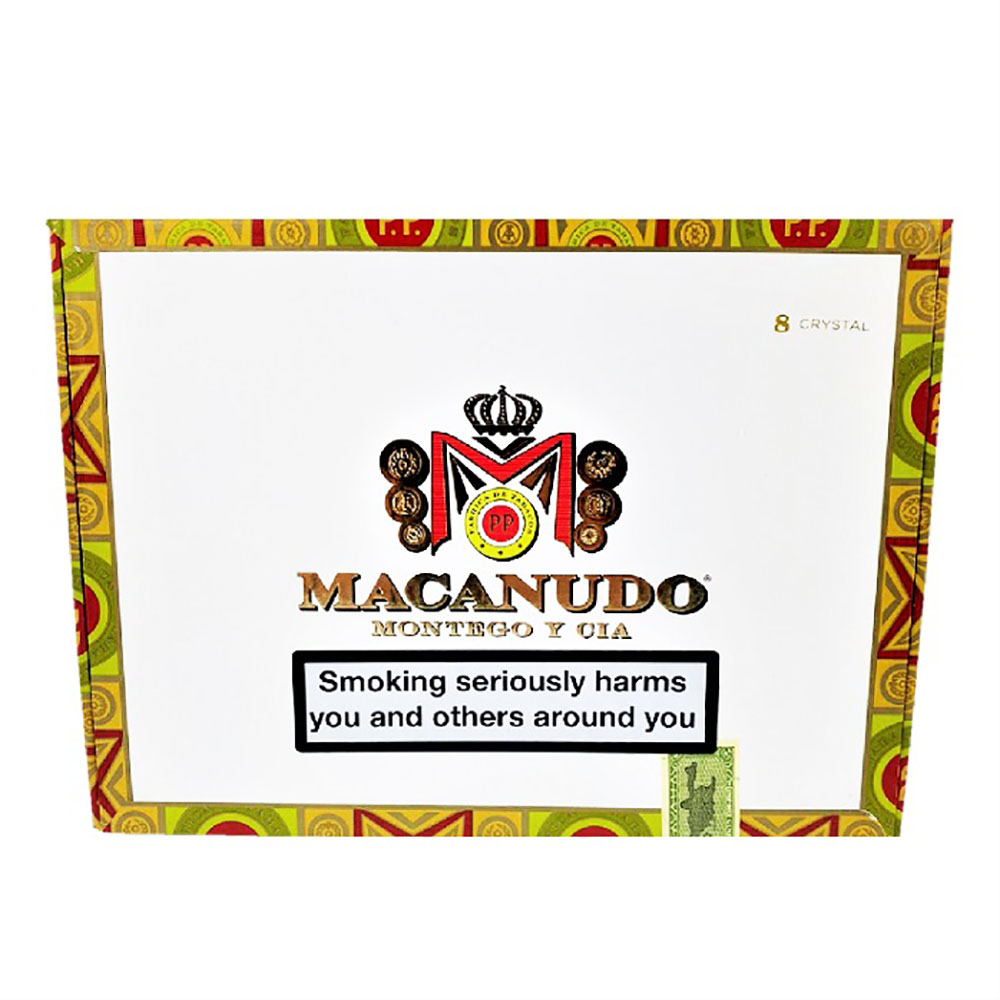 Macanudo Café Crystal Tubos 8 pcs