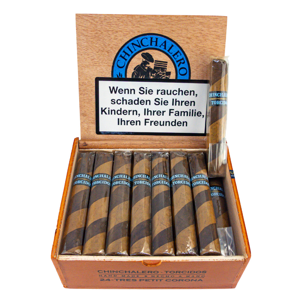 Chinchalero Torcidos Tres Petit Corona Box of 24