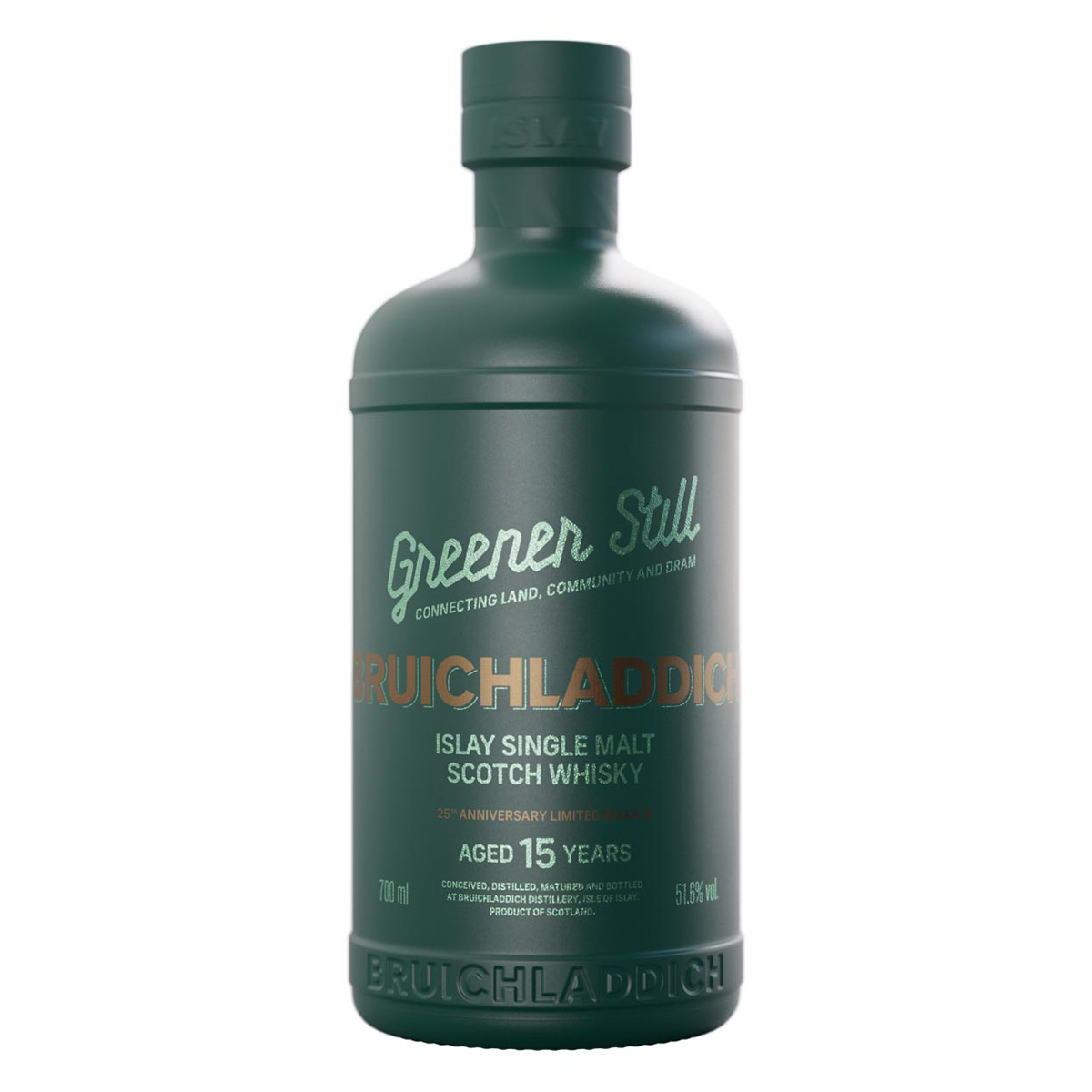 Bruichladdich Greener Still 15 Years 51,6%vol. 0,7 Liter