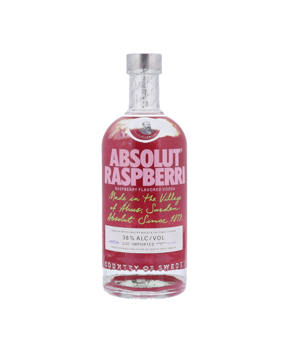 Absolut Raspberri Vodka 38%vol.   1 Liter