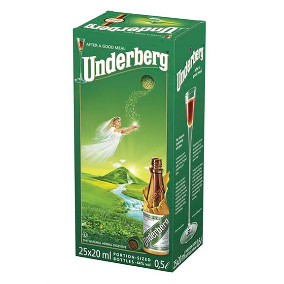 Underberg 25er Gift-Pack 0,5 Liter 44%vol.