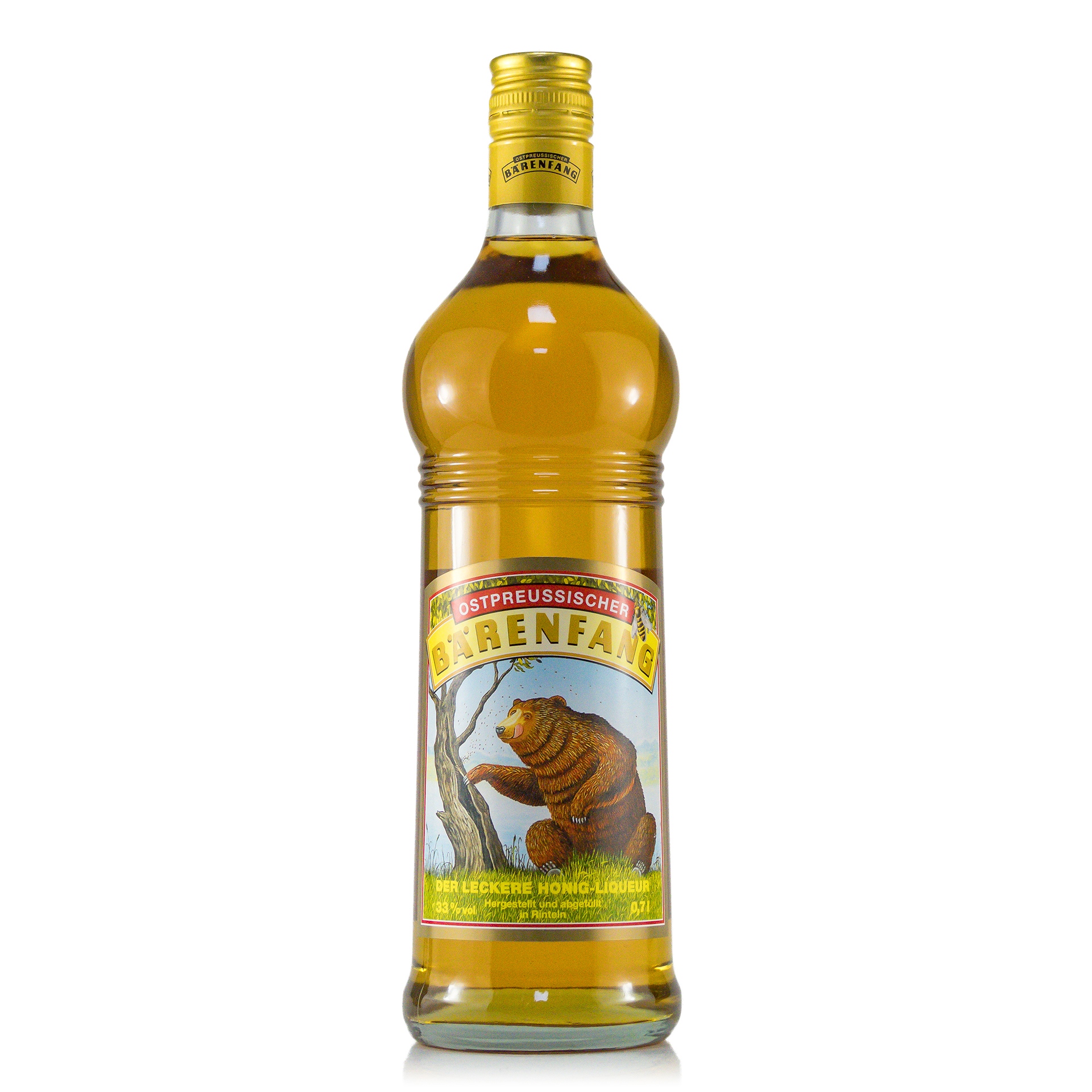 Bärenfang ostpreußischer Honiglikör 33%. 0,7 Liter Bärenfang ostpreußischer Honiglikör 33%. 0,7 Liter