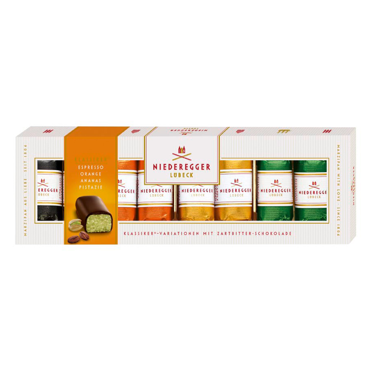 Niederegger Classic Variation 8 Stück 100g