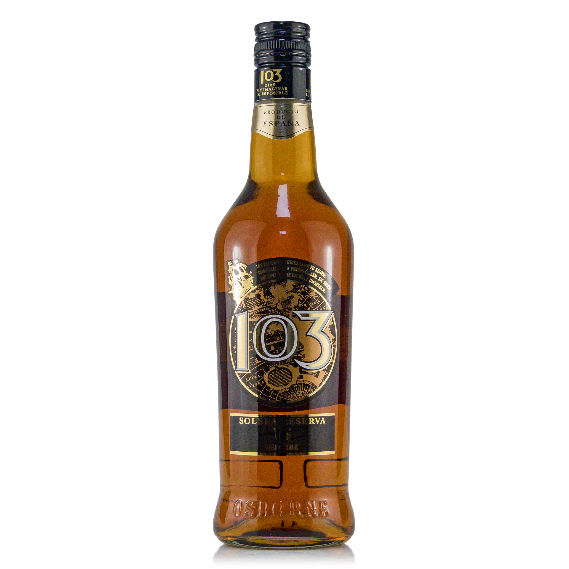 Osborne 103 Etiqueta Negra 36%vol. 0,7 Liter Osborne 103 Etiqueta Negra 36%vol. 0,7 Liter