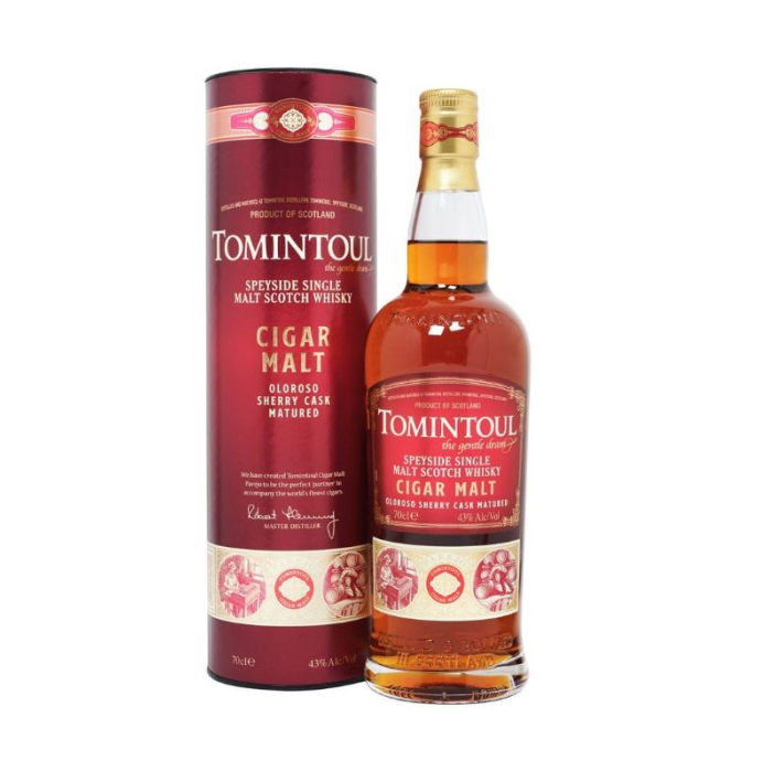 Tomintoul Cigar Malt 43%vol. 0,7 Liter Tomintoul Cigar Malt 43%vol. 0,7 Liter