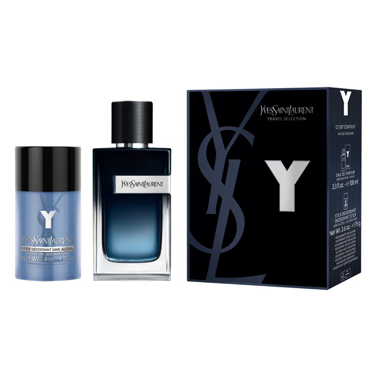 Yves Saint Laurent Y Eau de Parfum 100ml + Deostick 75g