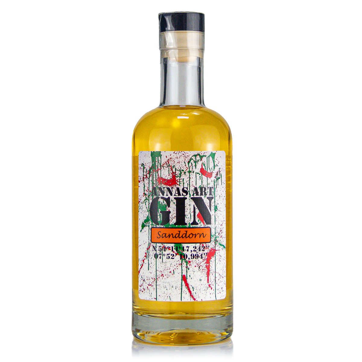Annas Art Helgoland  Sea Buckthorn Gin 38% vol. 0,5 Liter