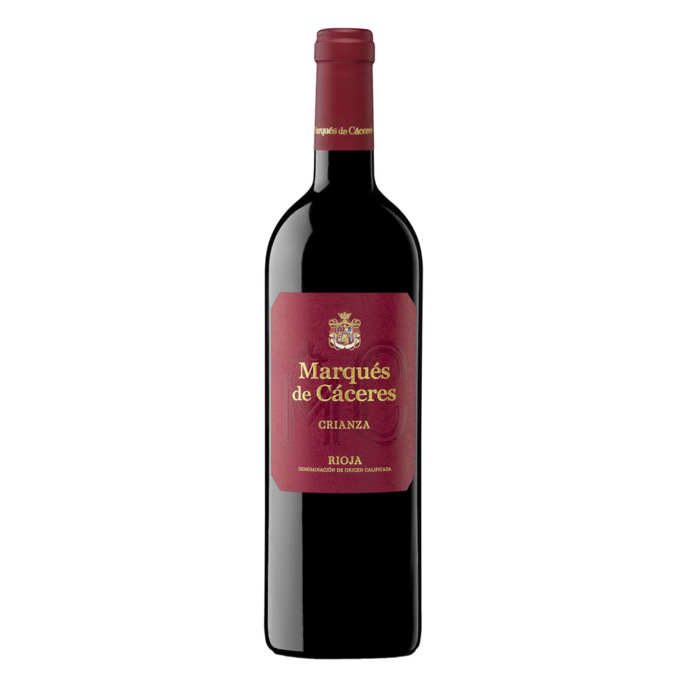 Marques De Caceres Crianza Rioja, red, dry 13,5%vol. 0,75Liter Marques De Caceres Crianza Rioja, red, dry 13,5%vol. 0,75Liter