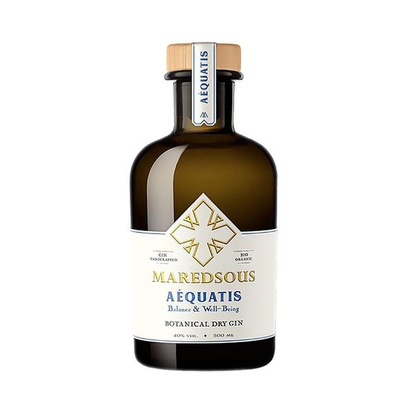 Maredsous Aequatis Botanical Dry Gin 0,5 Liter 40%vol.