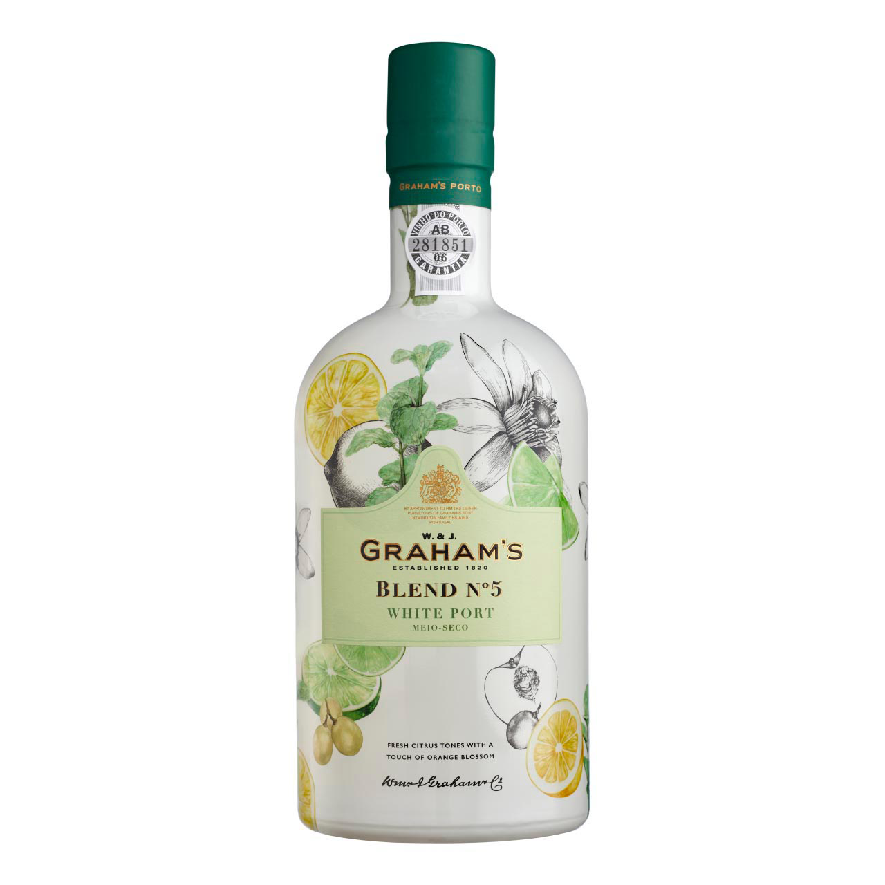 Graham's Blend No.5 White Port 0,75 Liter 19%vol. Graham's Blend No.5 White Port 0,75 Liter 19%vol.