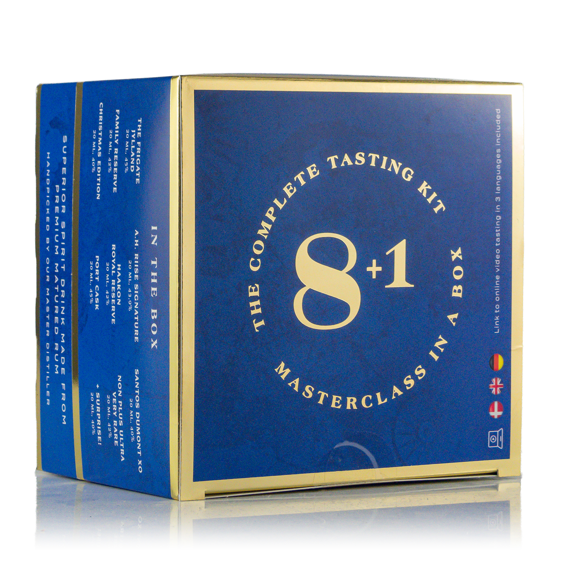 A.H. Riise Tasting Kit #3 Blue 42,21%  9 x 20ml