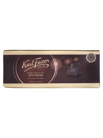 Karl Fazer Dark Chocolate Bar 250g