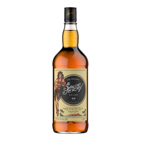 Sailor Jerry Spiced Rum 1 Liter 40%vol.