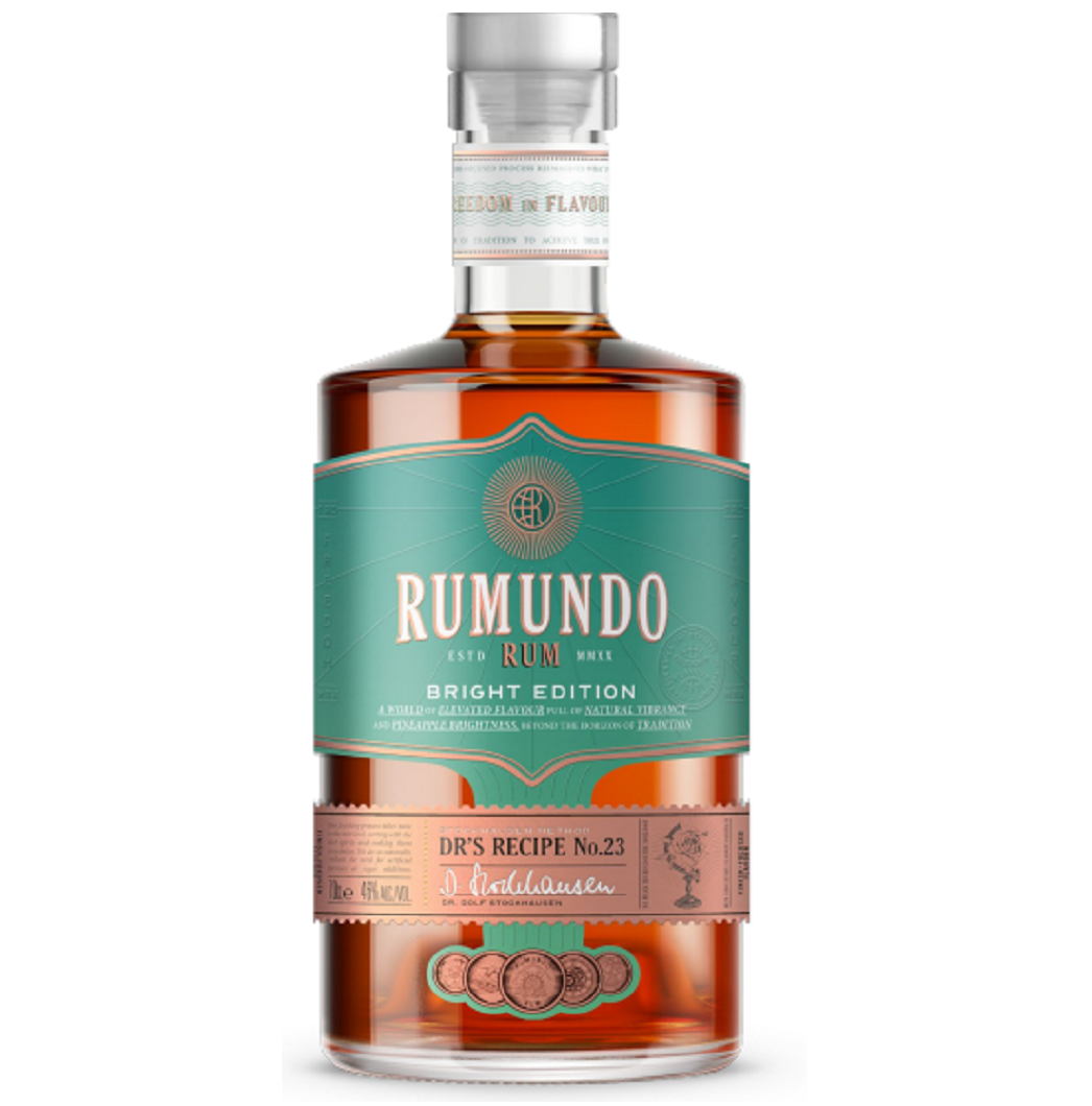 Rumundo No.23 Bright Dr's Receipe 46%vol. 0,7 Liter