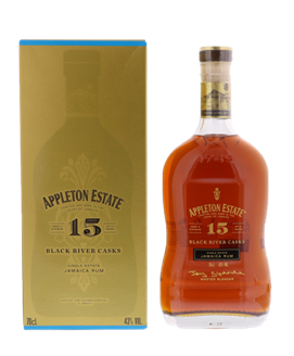 Appleton Estate 15 Years Old Black River Cask,  Jamaica Rum 43%vol. 0,7 Liter