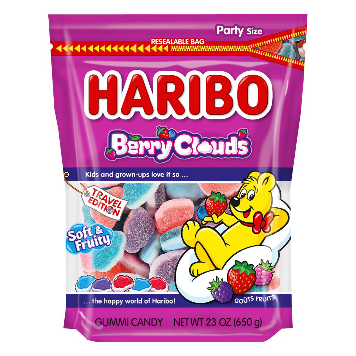 Haribo Berry Clouds 650g