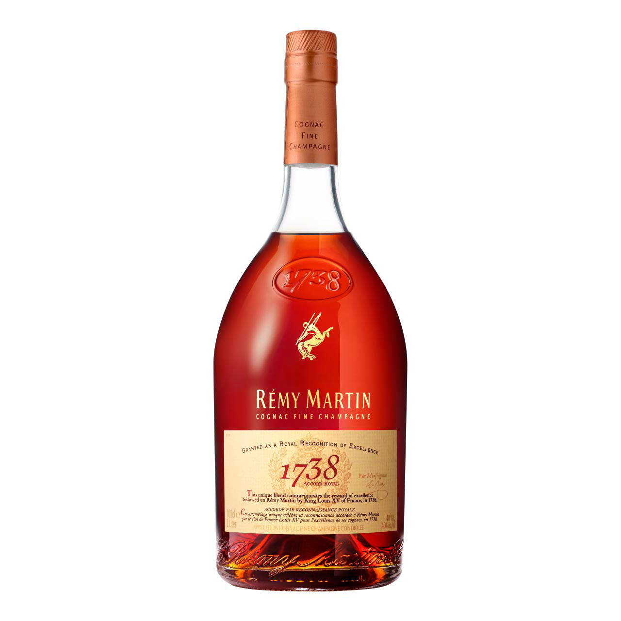 Remy Martin 1738 Accord Royal 40%. 1 Liter Remy Martin 1738 Accord Royal 40%. 1 Liter
