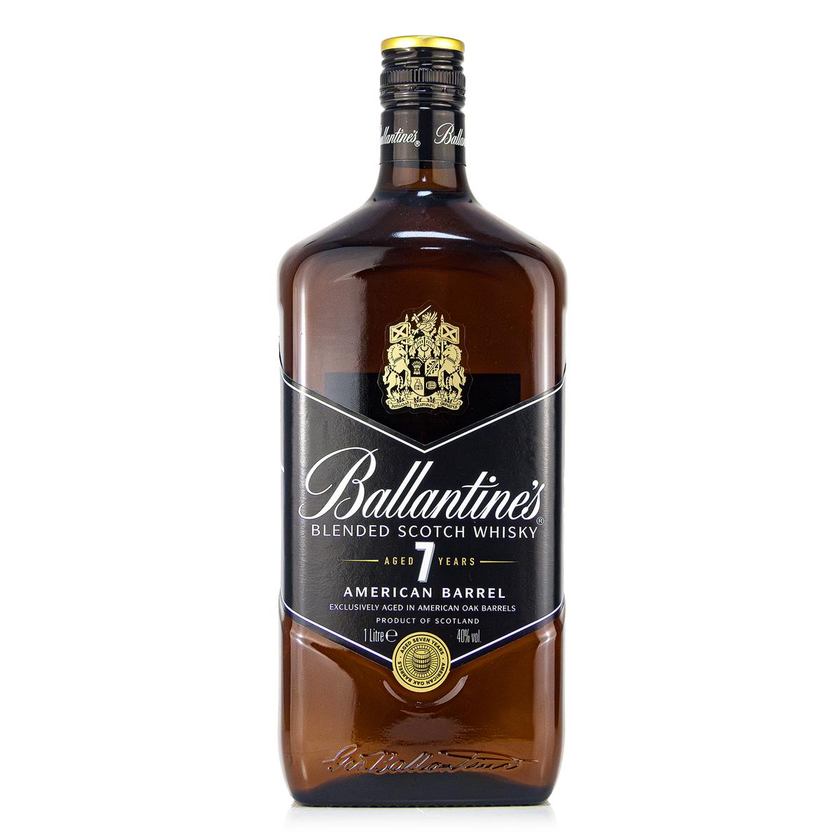 Ballantines 7 Years 1 Liter 40%vol. Ballantines 7 Years 1 Liter 40%vol.