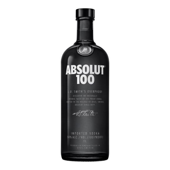 Absolut Vodka 100° Proof 1 Liter 50% vol.