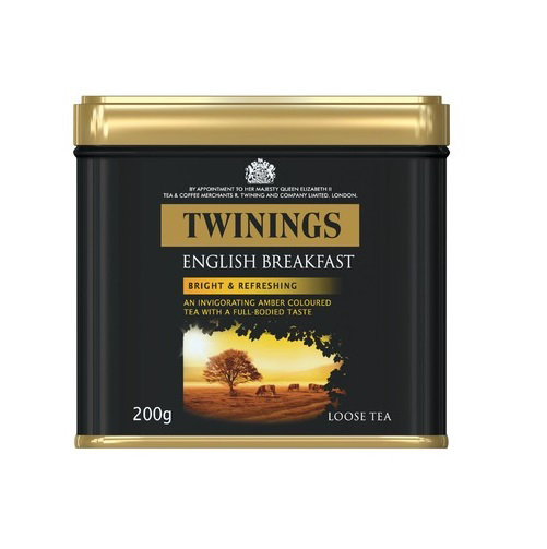 Twinings English Breakfast in Can 200g Twinings English Breakfast in Can 200g