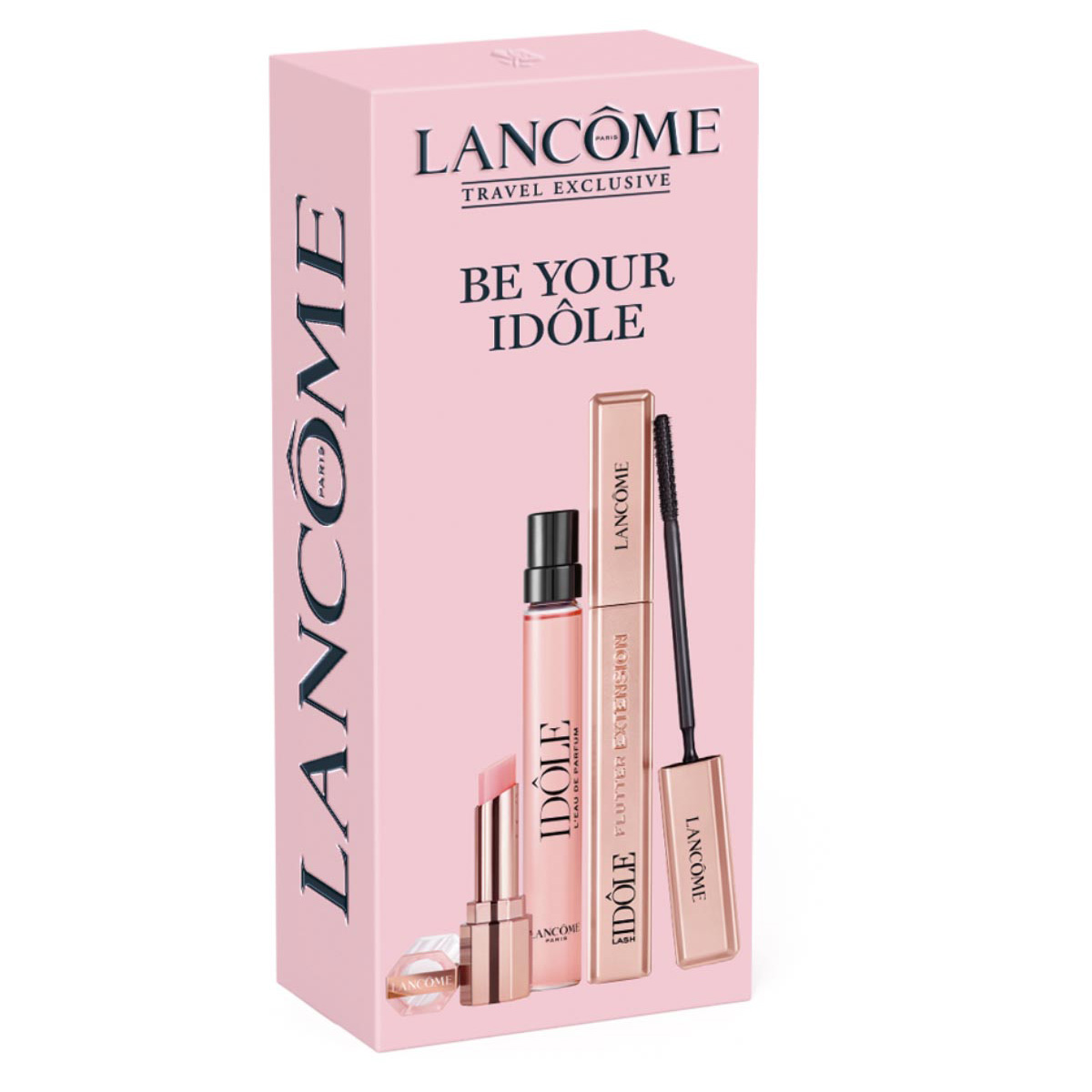 Lancome Idôle Eau De Parfum 10 ml + Lash Idôle Flutter Extension Mascara 01 + Lip Idôle Butterglow Mini