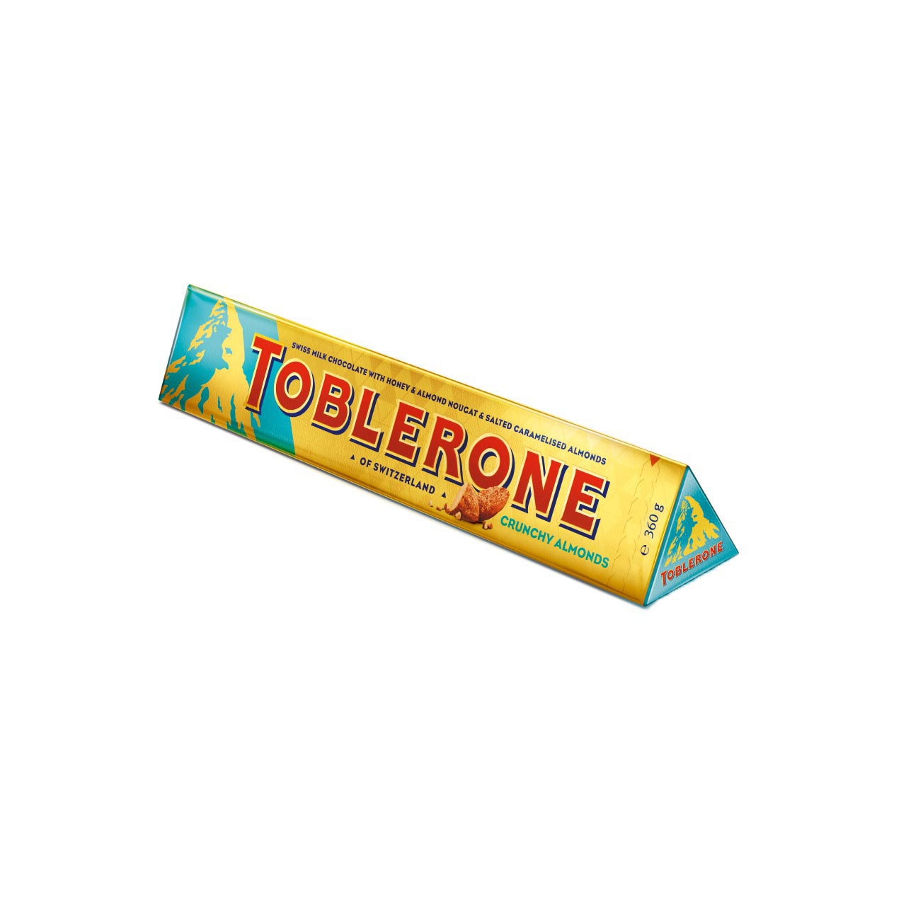 Toblerone Crunchy Almonds 360g Toblerone Crunchy Almonds 360g