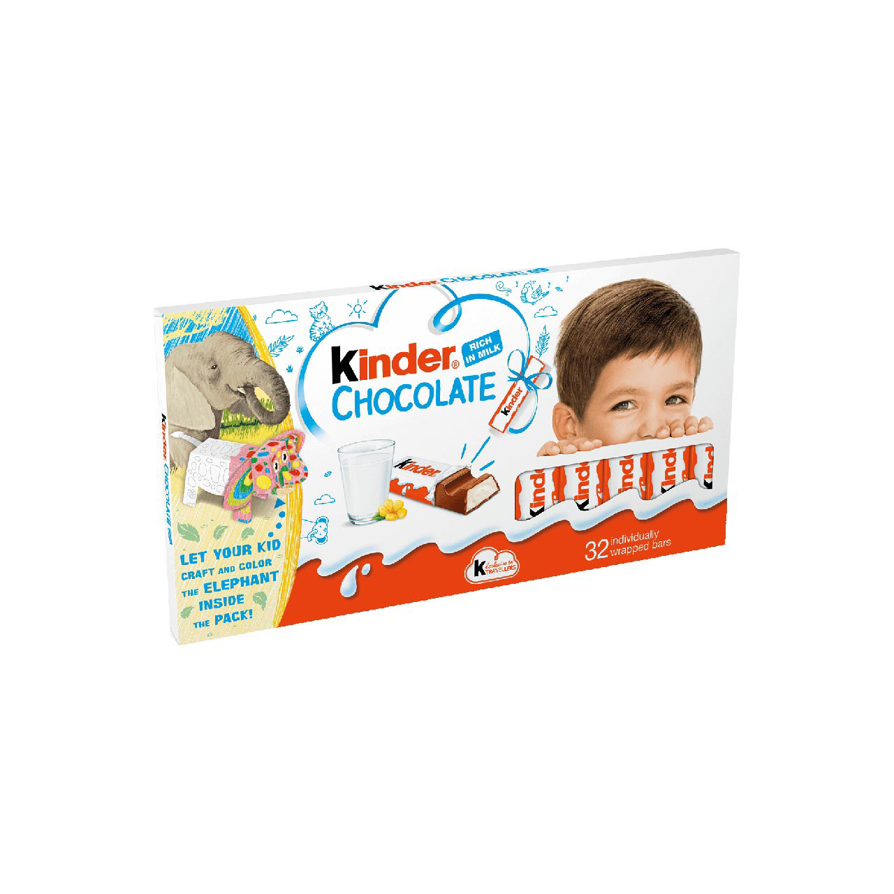 Ferrero Kinder Chocolate XXL-Pack 4x100g Ferrero Kinder Chocolate XXL-Pack 4x100g