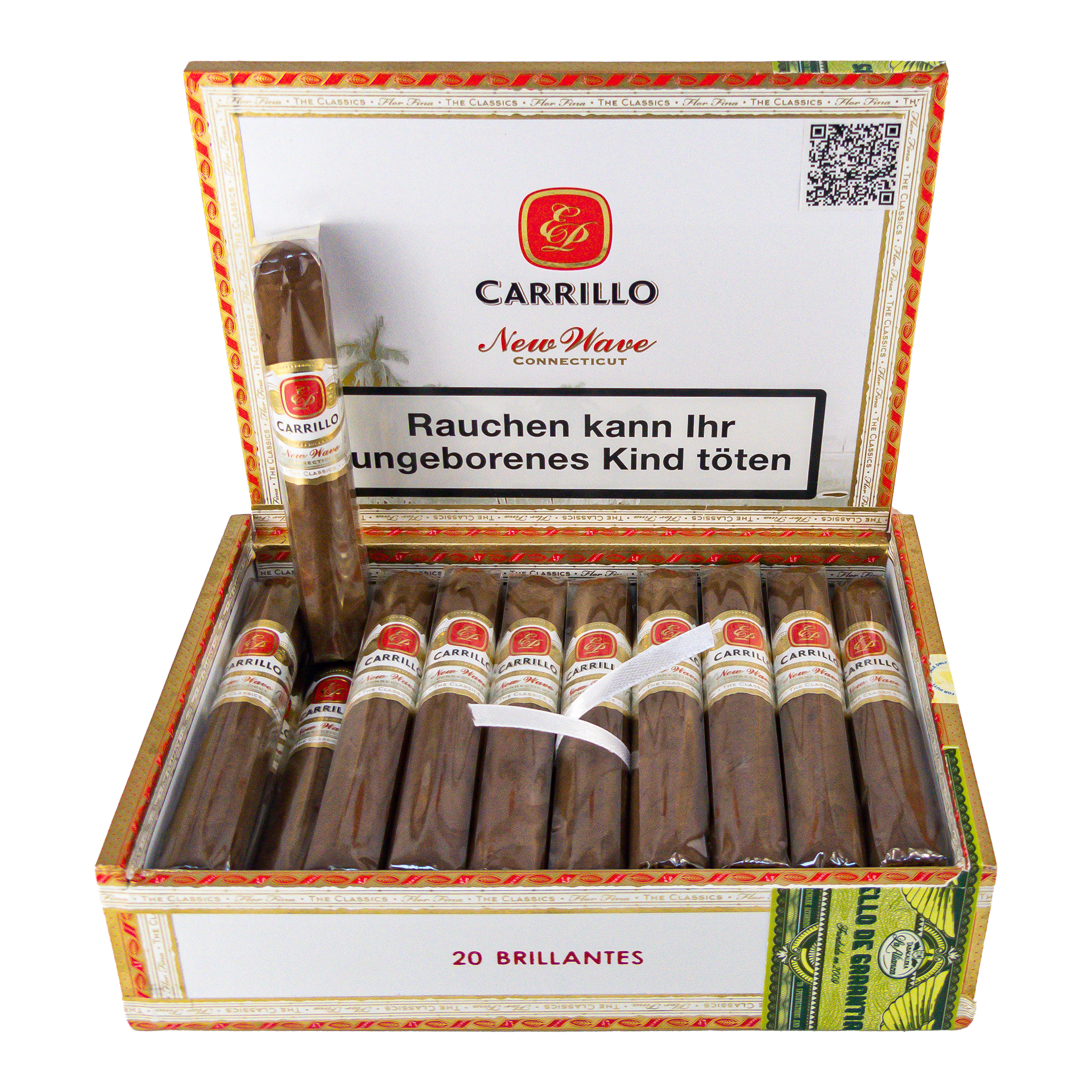 E.P. Carrillo New Wave Connecticut (Robusto) 20er