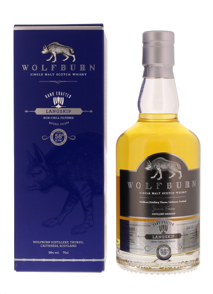 Wolfburn Single Malt Langskip 58%vol. 0,7 Liter