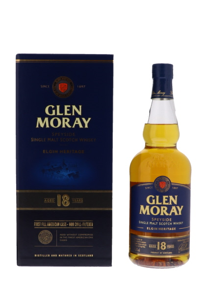 Glen Moray 18 Years 47,2%vol.   0,7 Liter