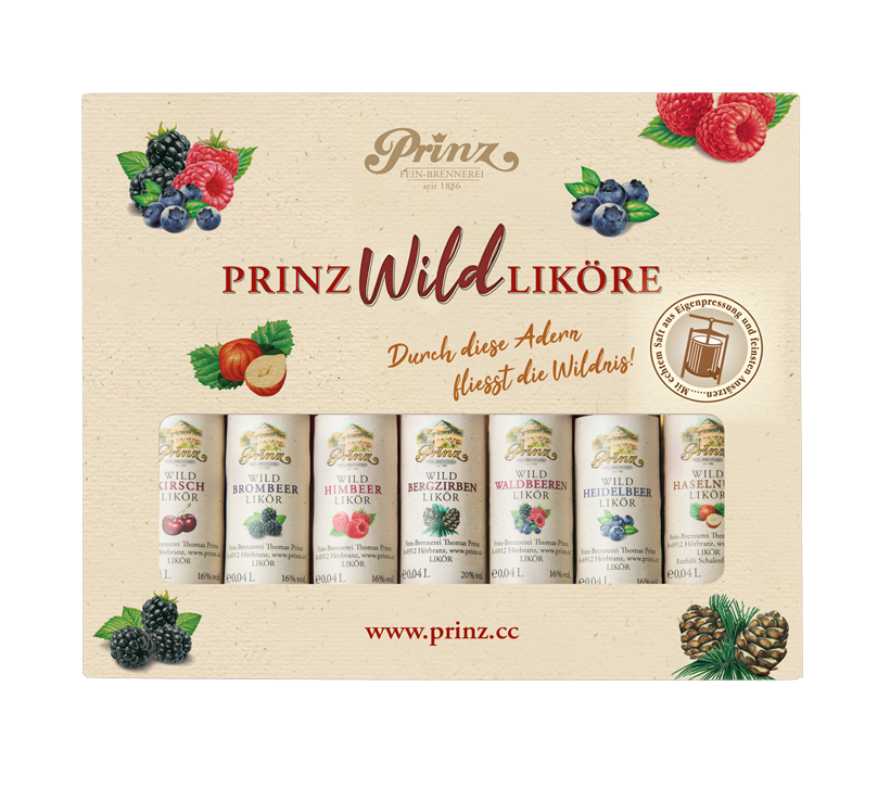 Prinz Die kleinen Wilden 7er Sortiment 15%vol.  0,28 Liter