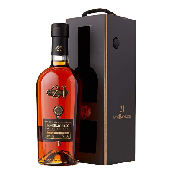 Ron Baoruco 21 Jahre Reserva 40%vol. 0,7 Liter