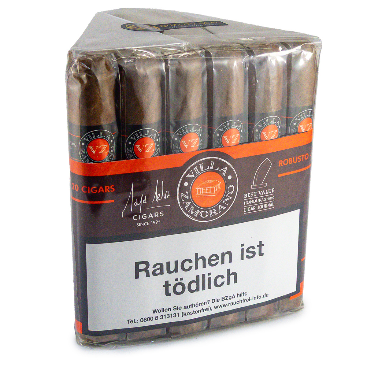 Villa Zamorano Robusto 20 pcs