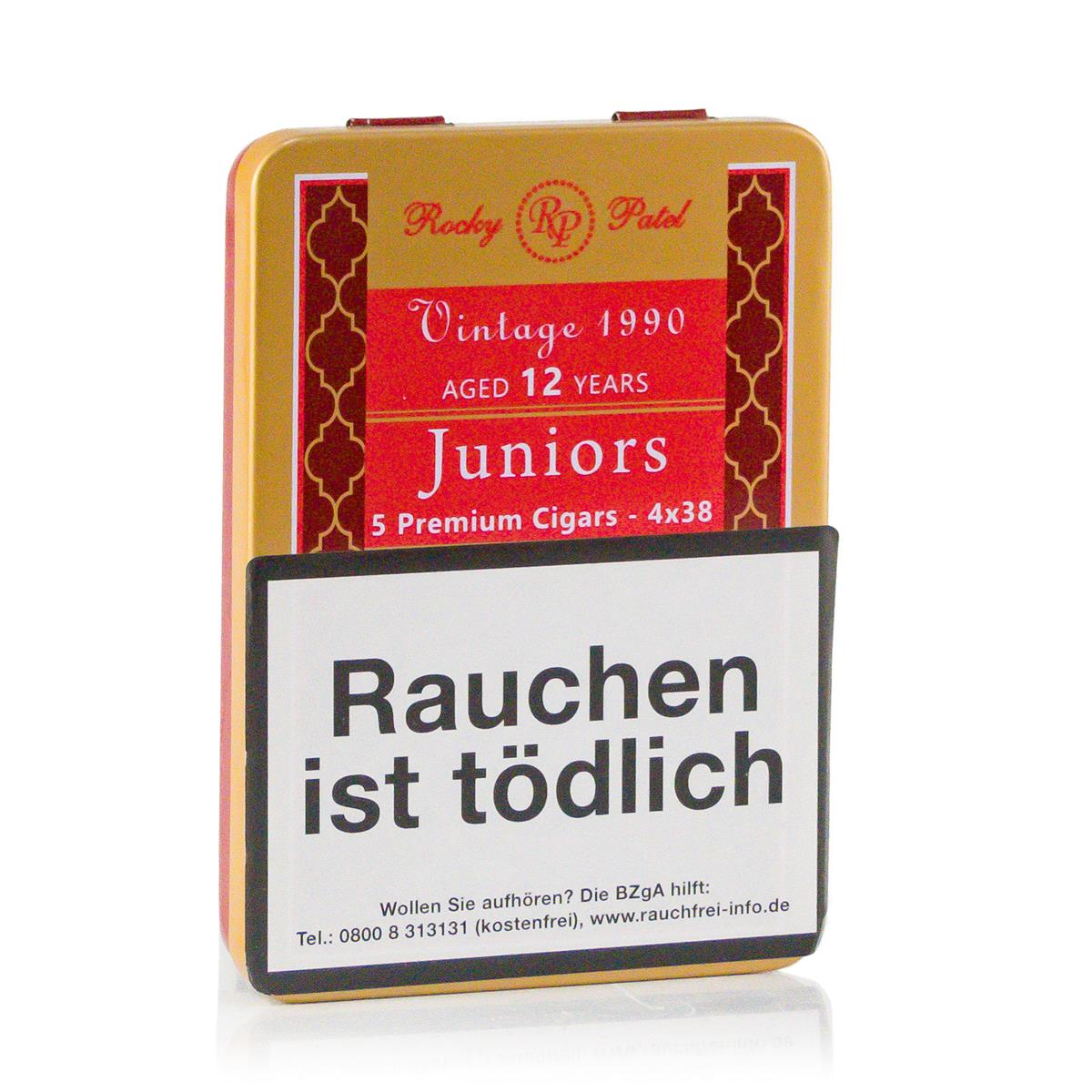 Rocky Patel Vintage 1990 Juniors (Perlas) 5er Rocky Patel Vintage 1990 Juniors (Perlas) 5er