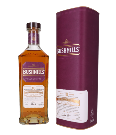 Bushmills 10 Years Vino Dulce Reserve 43%vol. 0,7 Liter