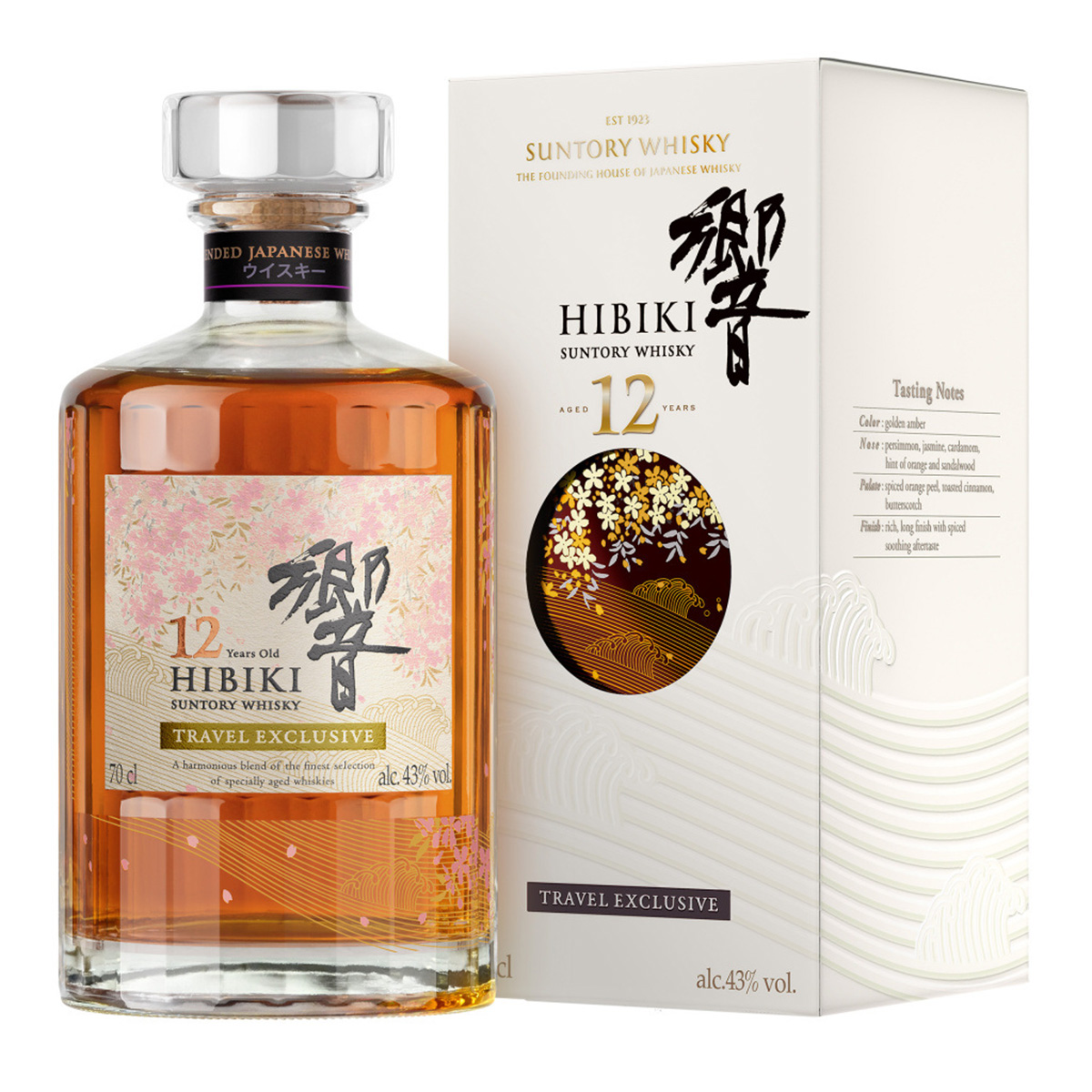 Hibiki 12 Years 43%vol 0.7 Liter