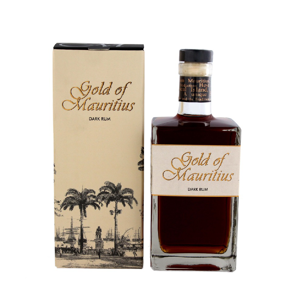 Gold of Mauritius Dark 40%vol. 0,7 Liter Gold of Mauritius Dark 40%vol. 0,7 Liter