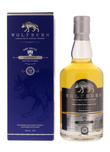 Wolfburn Single Malt Langskip 58%vol. 0,7 Liter Wolfburn Single Malt Langskip 58%vol. 0,7 Liter