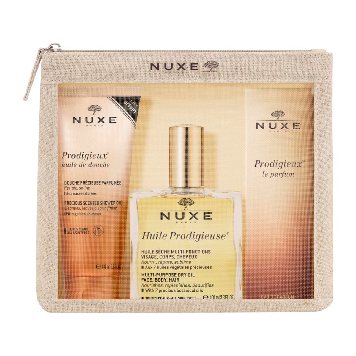 NUXE  Mixed Lines 3er Body Care Set 250ml