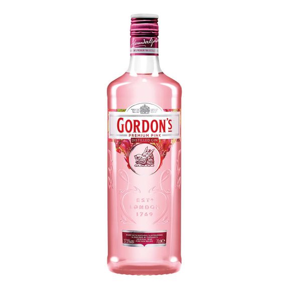 Gordons Pink Gin 37,5%vol. 1 Liter