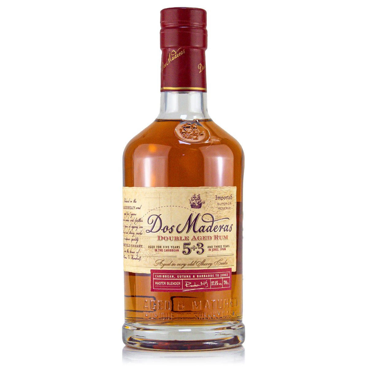 Dos Maderas 5+3 37,5%vol. 0,7 Liter