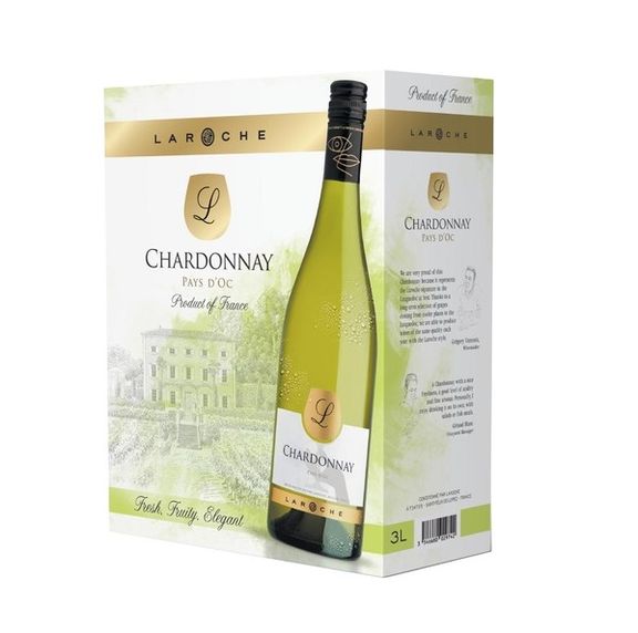 Laroche Chardonnay IGP trocken weiß (Bag in Box) 3 Liter 13%vol.