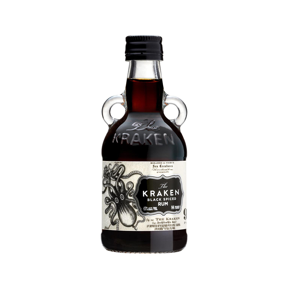 Kraken Black Spiced 40%vol. 0,05 Liter Kraken Black Spiced 40%vol. 0,05 Liter